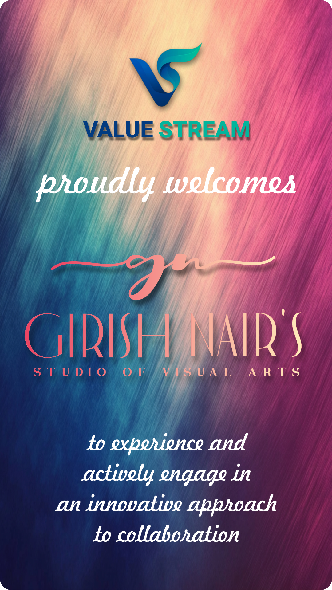 Value Stream welcomes Girish Nair's Studio of Visual Arts